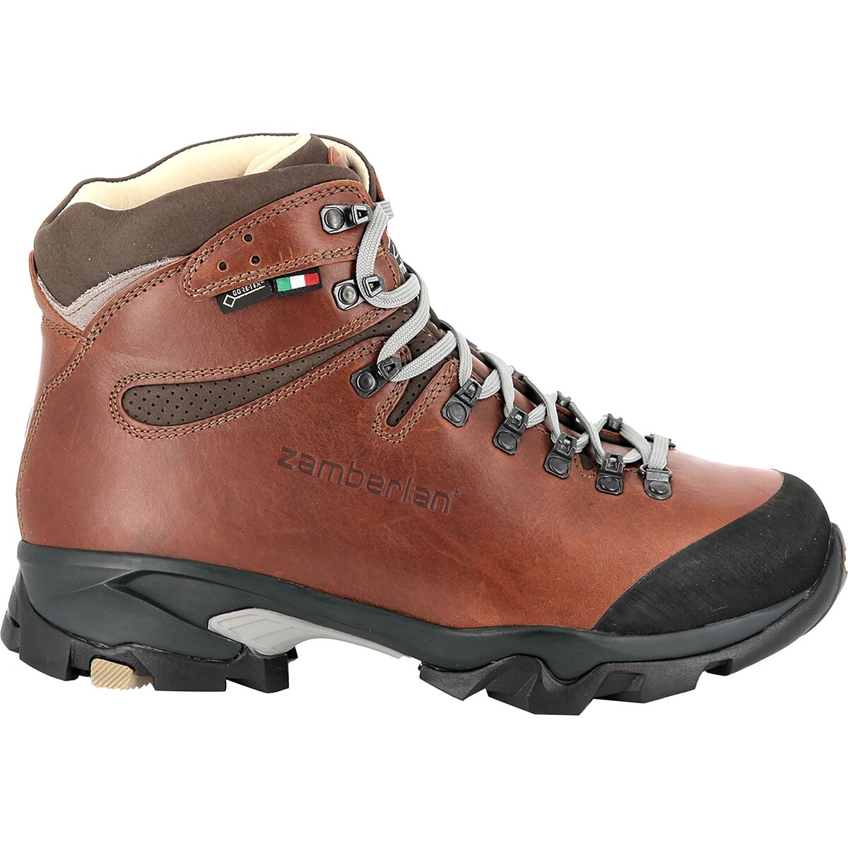 Image of Zamberlan Vioz Lux GTX RR Wide Boot - Men's Waxed Brick, 10.5