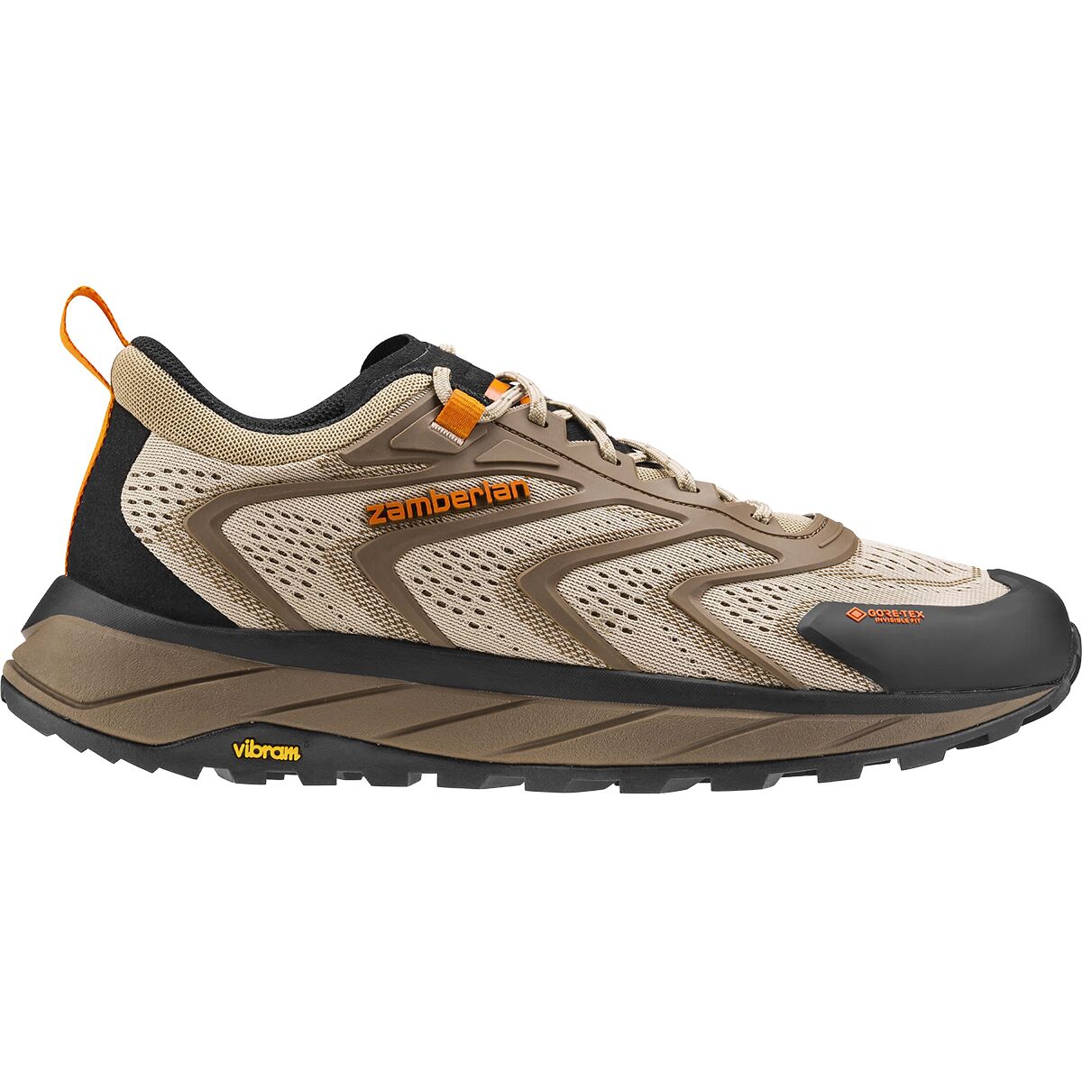 Image of Zamberlan Exotrail GTX Hiking Shoe - Men's Sepia/Orange, 12.0