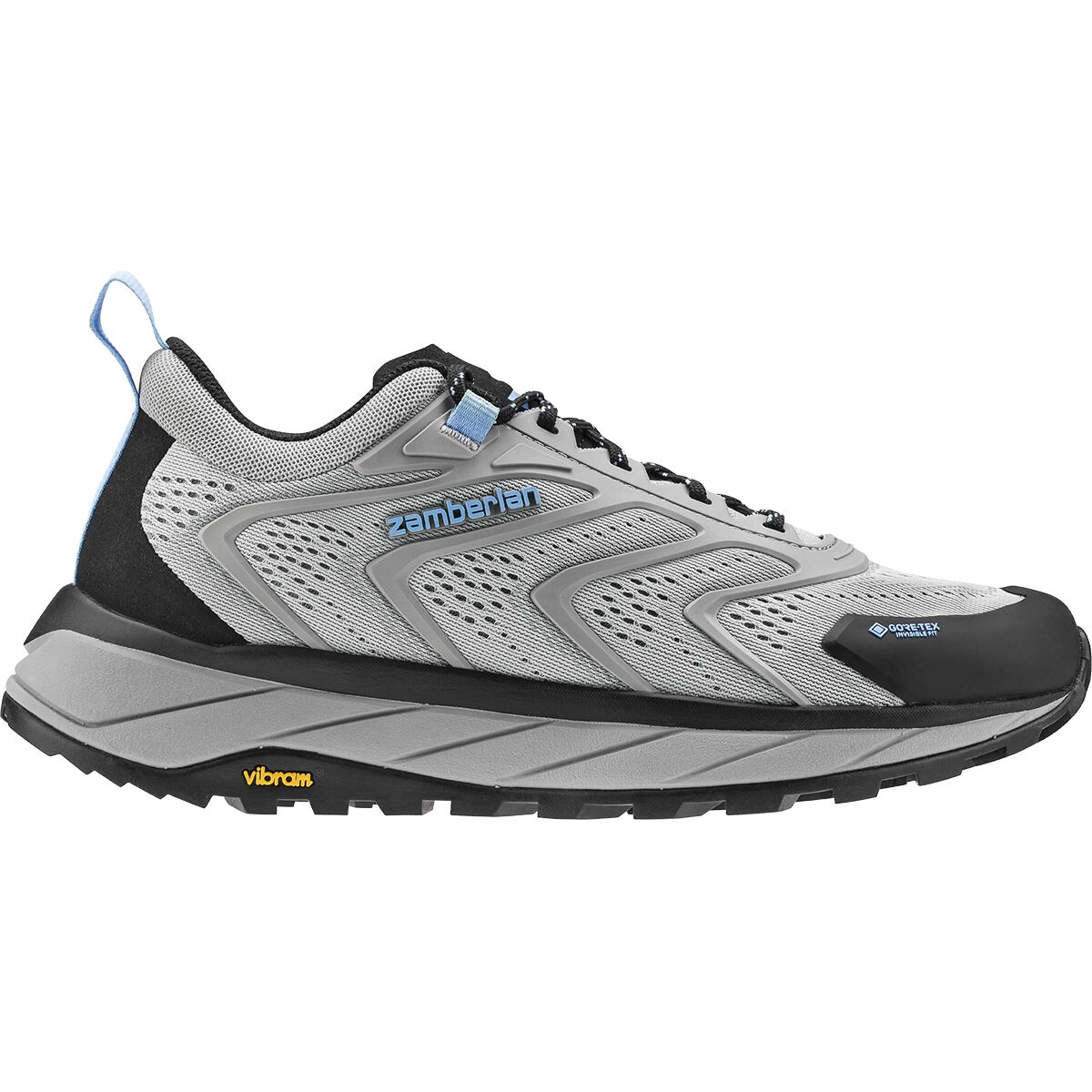 Image of Zamberlan Exotrail GTX Hiking Shoe - Women's Grey/Sky, 7.5