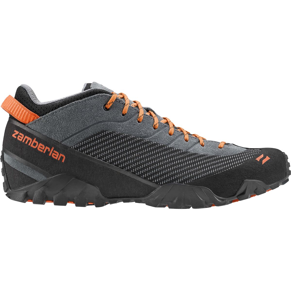 Image of Zamberlan Muir RR Approach Shoe - Men's Anthracite/Orange, 11.0