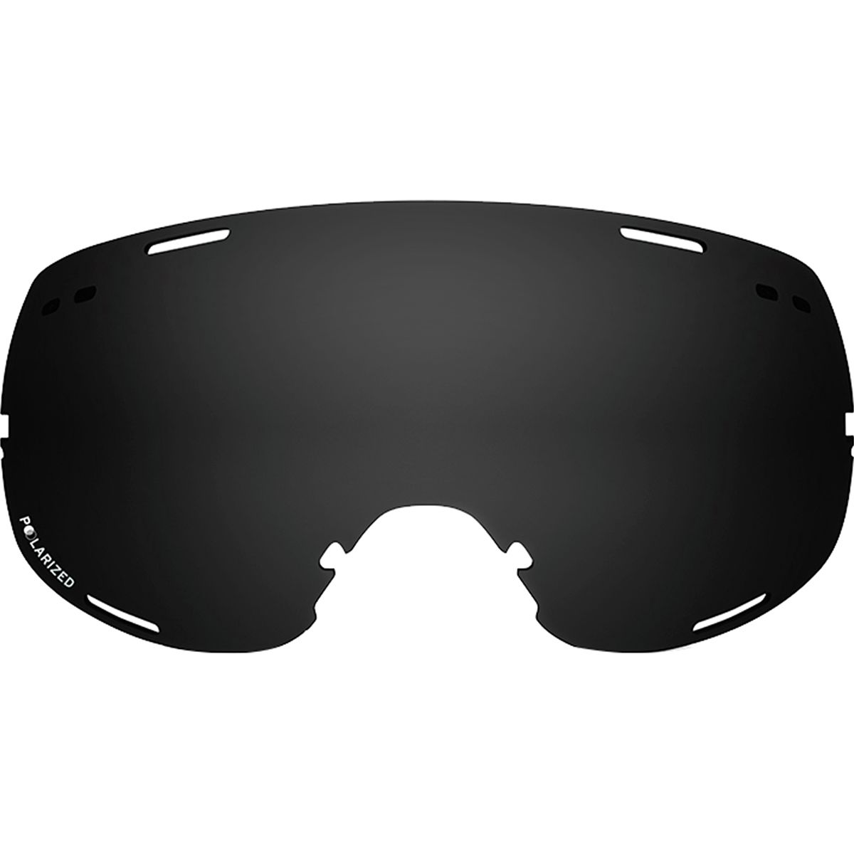 Zeal Zeal Tramline Goggles Replacement Lens Dark Grey Polarized, One Size