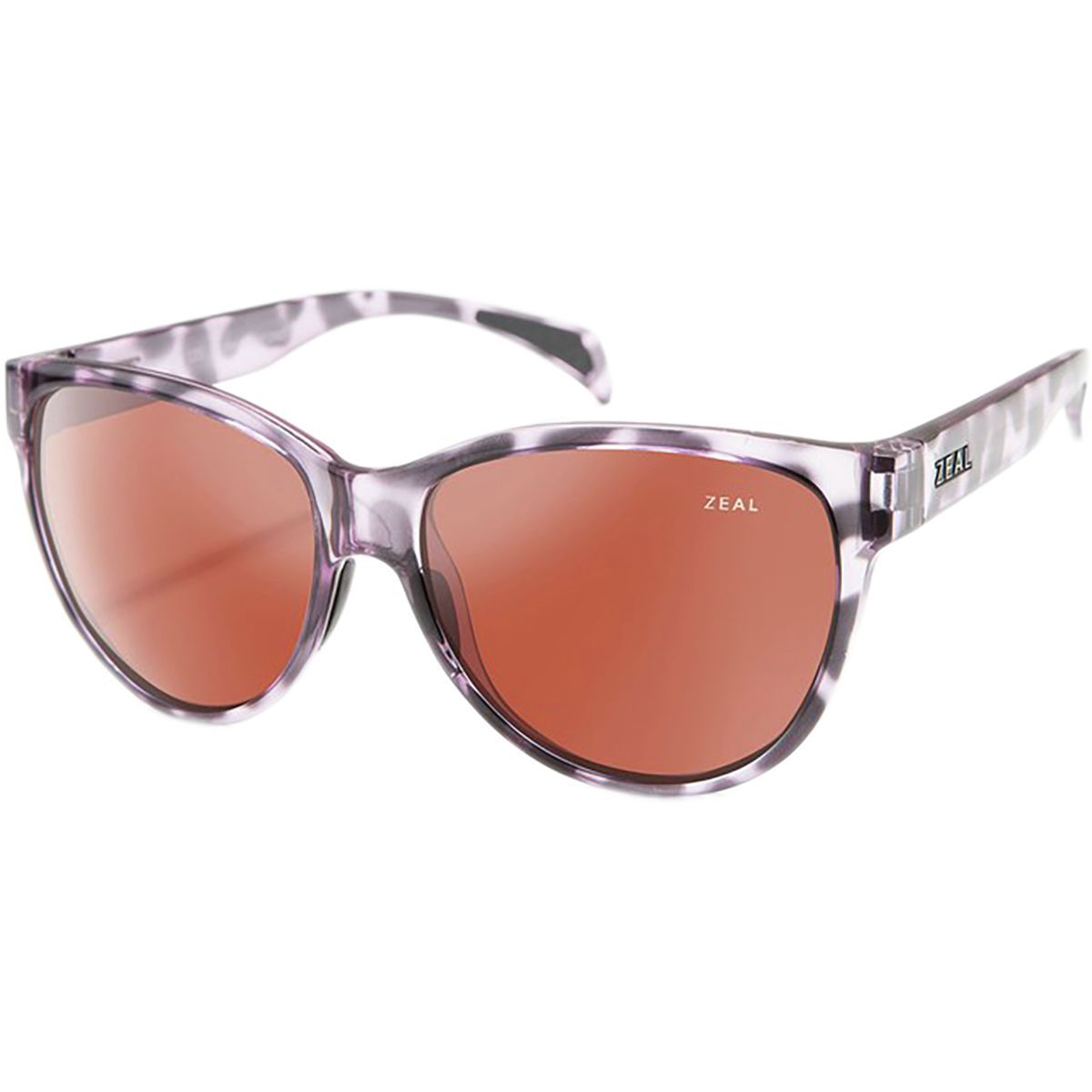 Image of Zeal Isabelle Polarized Sunglasses - Women's Lilac Tortoise/Rose, One Size
