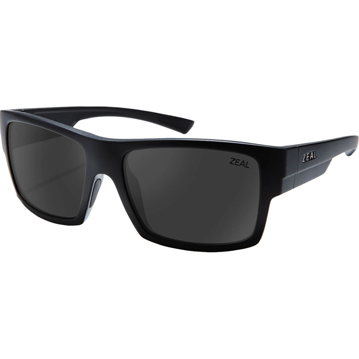 Zeal Ridgway Sunglasses - Men's Matte Black/Dark Grey, One Size