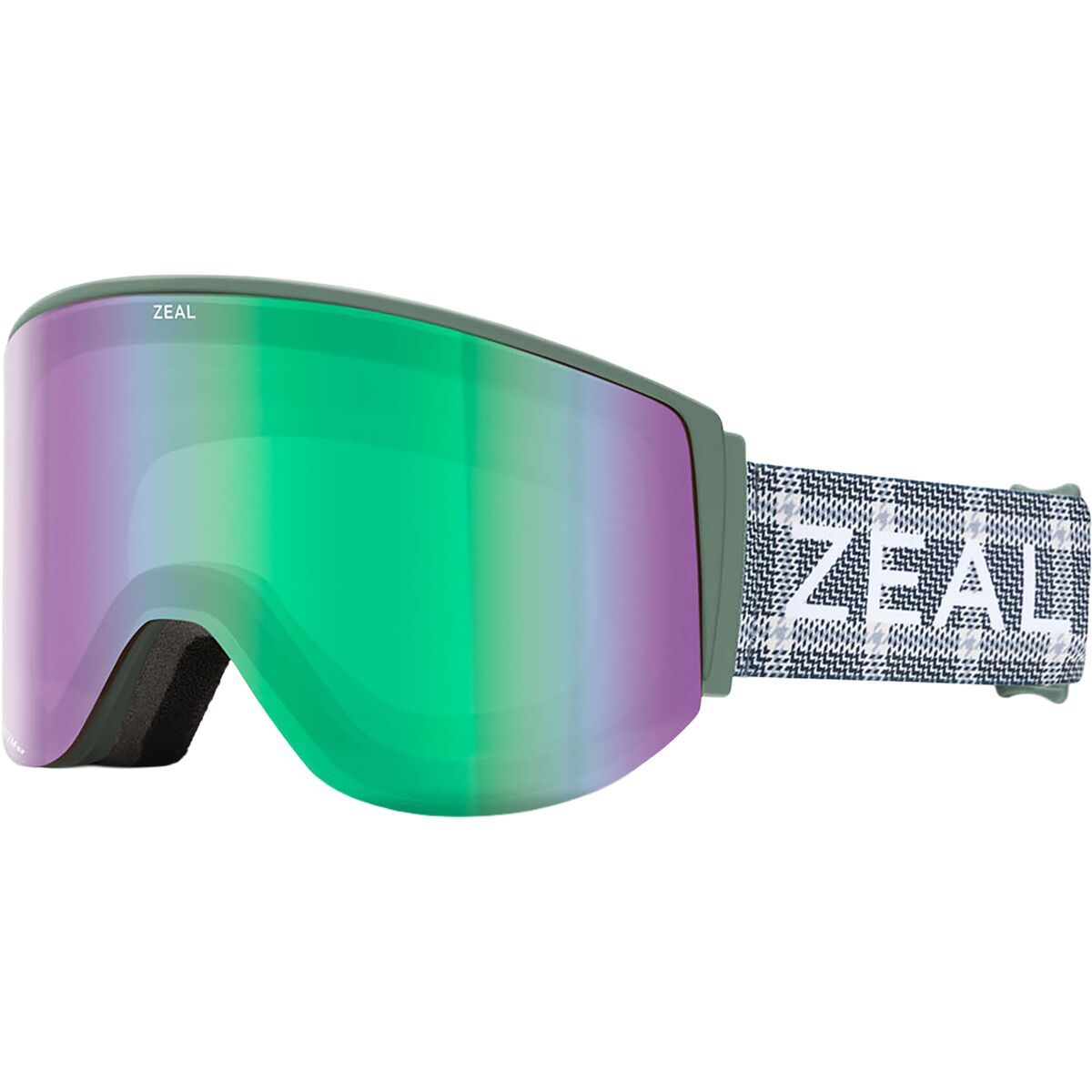 Image of Zeal Beacon Goggles Plaiditude/Jade Mirror, M