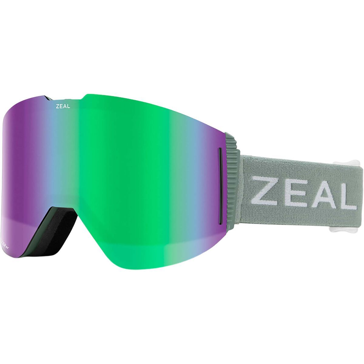Image of Zeal Lookout Polarized Goggles Sage/Polarized Jade/Sky Blue Mirror, M