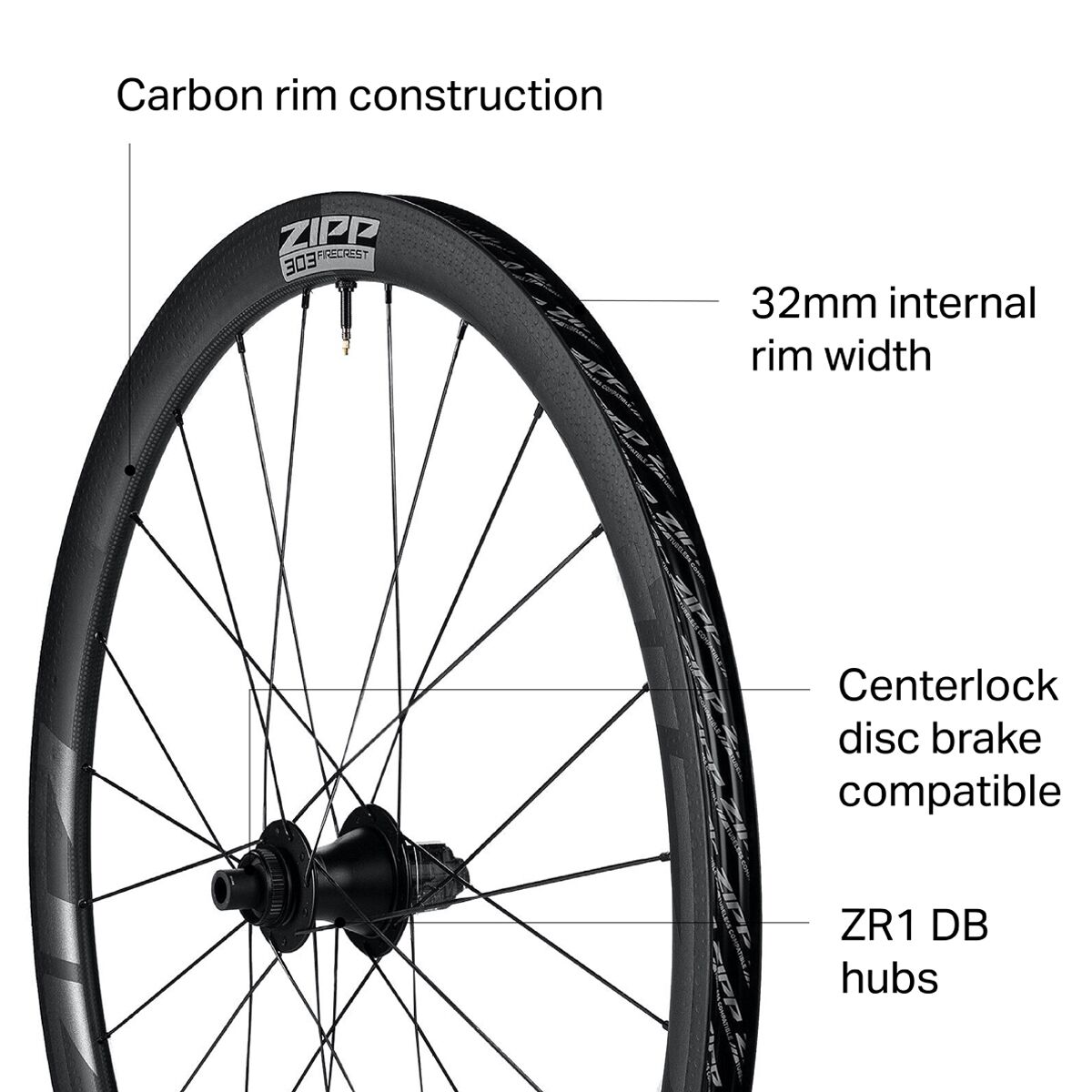 Zipp 303 Firecrest Carbon Tubeless Disc 
