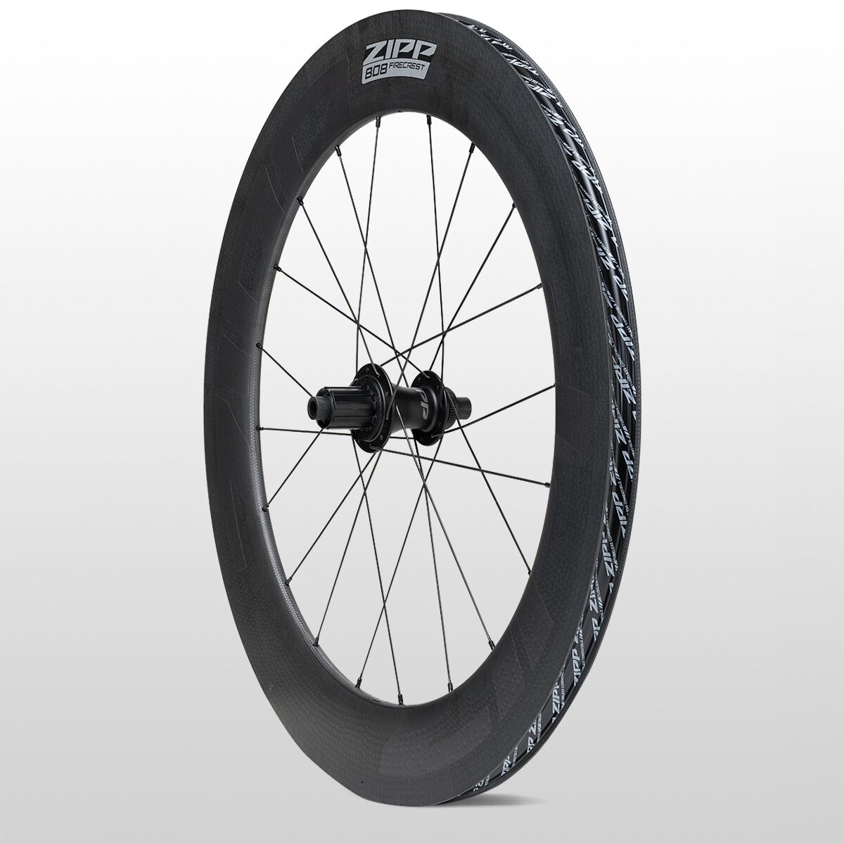 Zipp 808 Firecrest Carbon Disc Brake Wheel - Tubeless - Bike