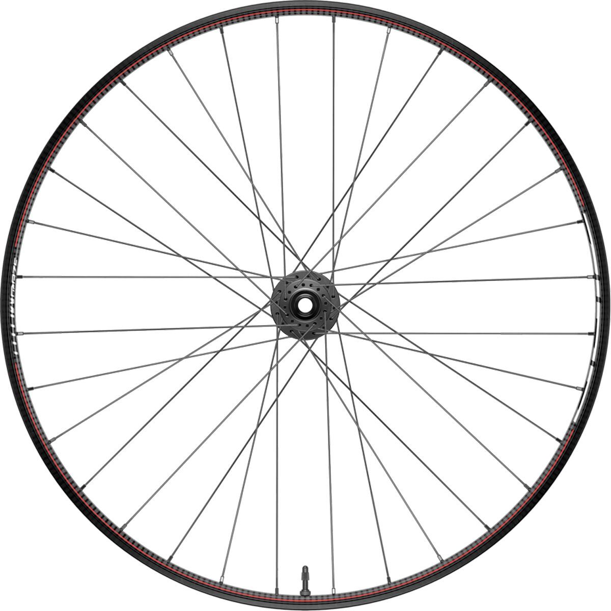 Image of Zipp 3ZERO MOTO 29in Carbon Boost Wheel Silver Logo, Front, 15x110mm