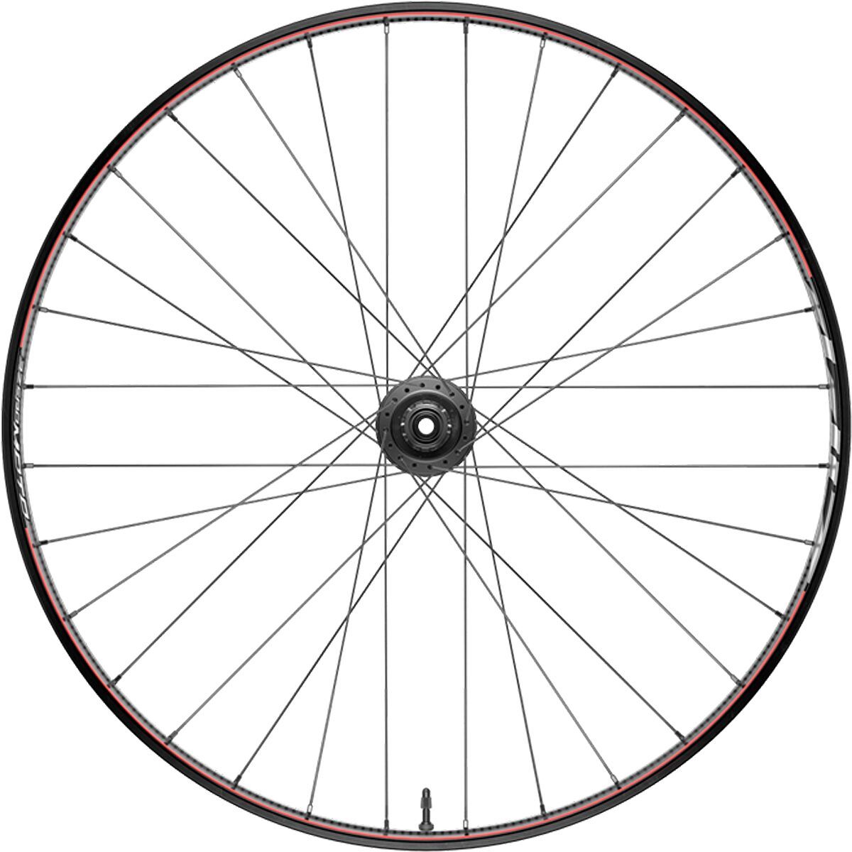 Image of Zipp 3ZERO MOTO 29in Carbon Boost Wheel Stealth Line, Front, 15x110mm