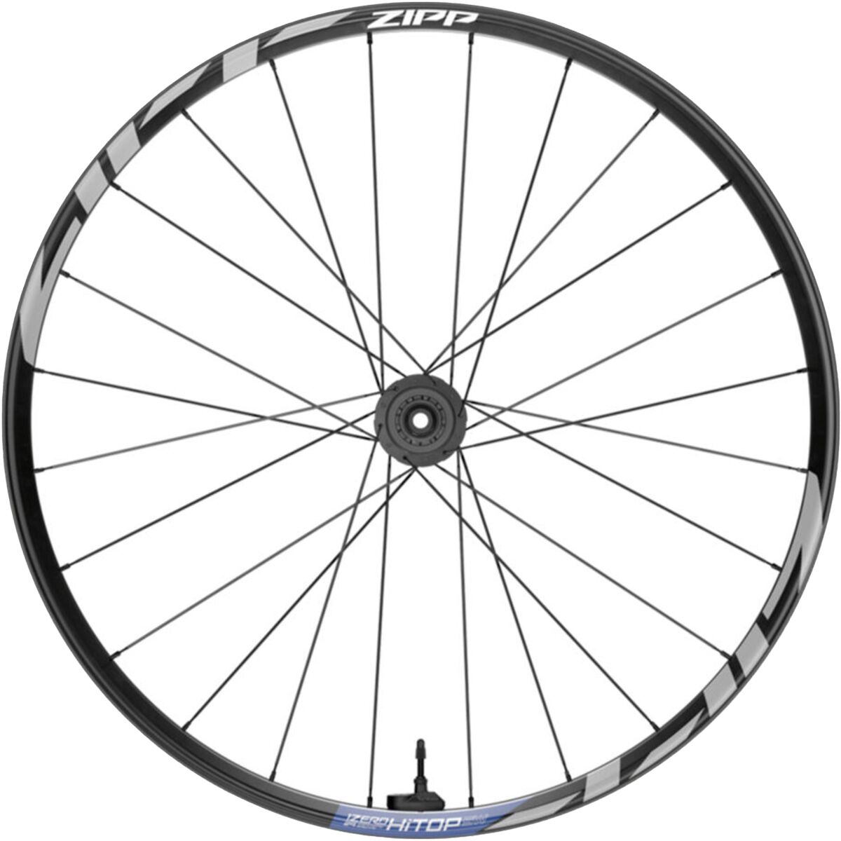 Zipp Zipp 1ZERO HITOP SW Carbon Wheel - 29in Blue, Front, 15X110