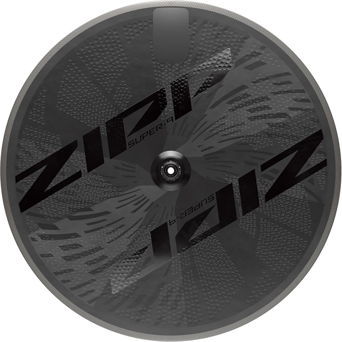 Image of Zipp Super-9 Carbon Disc Wheel Black, Front, 12x100mm