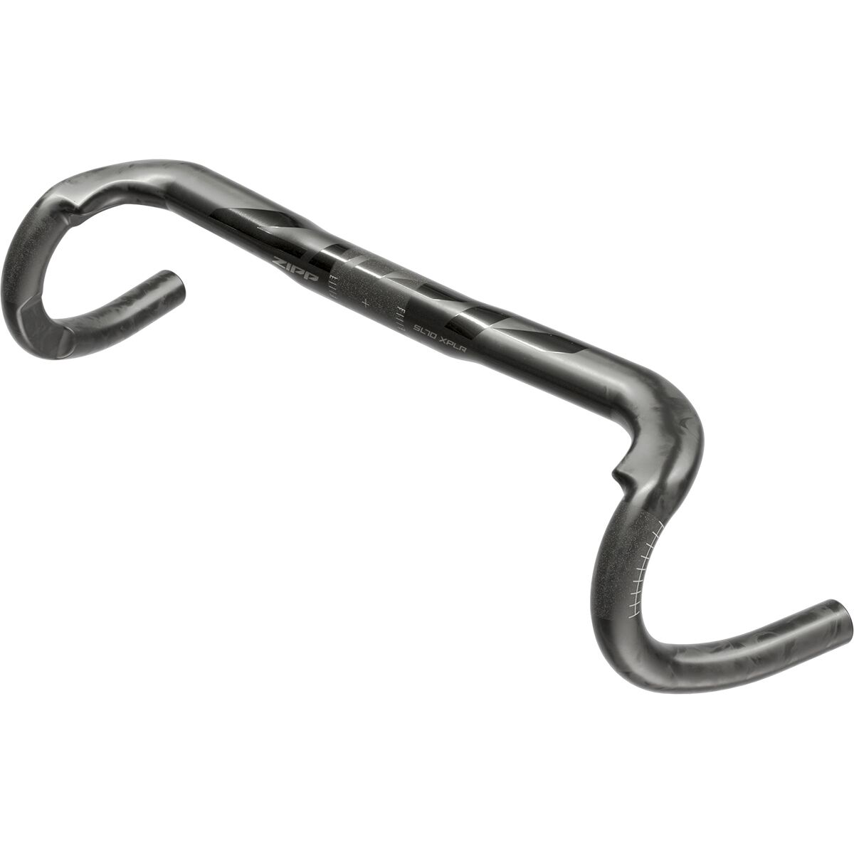 Image of Zipp SL 70 XPLR Handlebar Natural Carbon/Matte Logo, 48cm