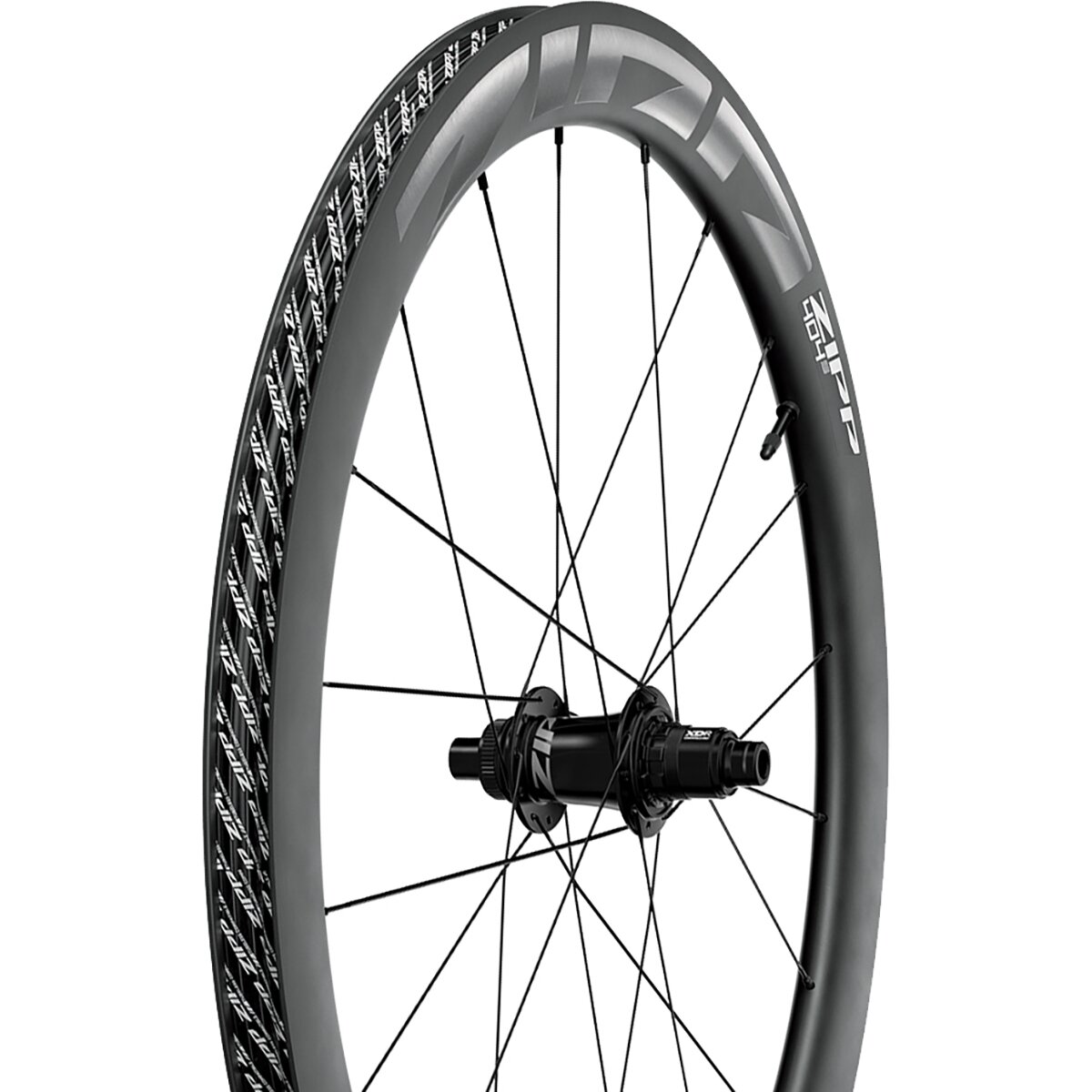 Zipp 404 S Carbon Disc Brake Wheel - Tubeless Grey, Front, CL