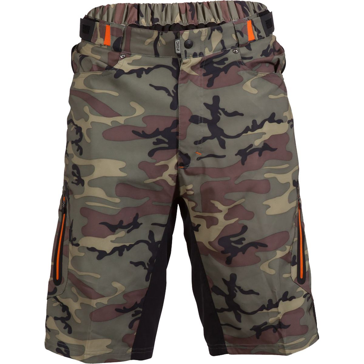 Image of ZOIC Ether Camo Short - Men's Green Camo, S