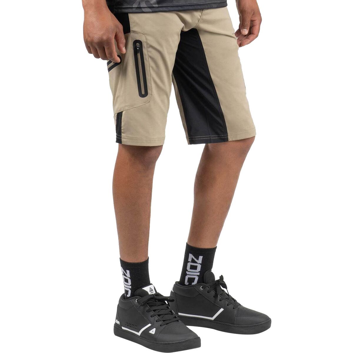 Image of ZOIC Ether Short + Essential Liner - Men's Tan, S