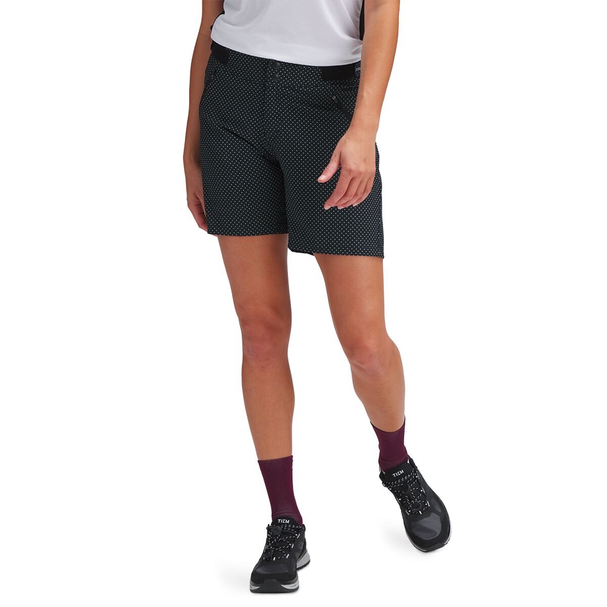 ZOIC ZOIC Navaeh 7 Novelty Short + Essential Liner - Women's Black Polka Dot, M