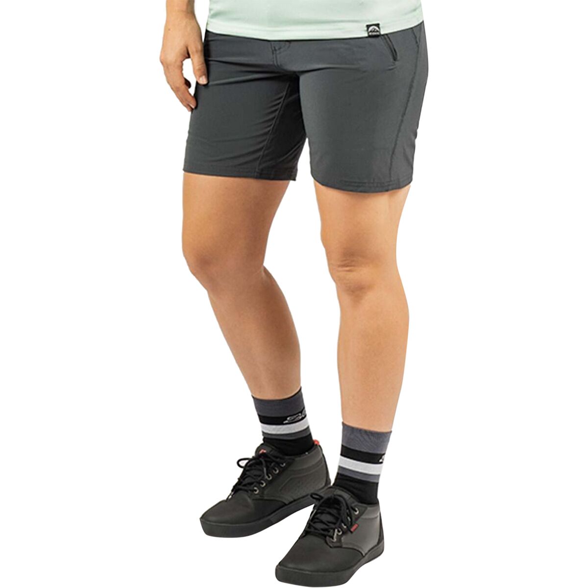 Image of ZOIC Navaeh 7 Short - Women's Shadow, L