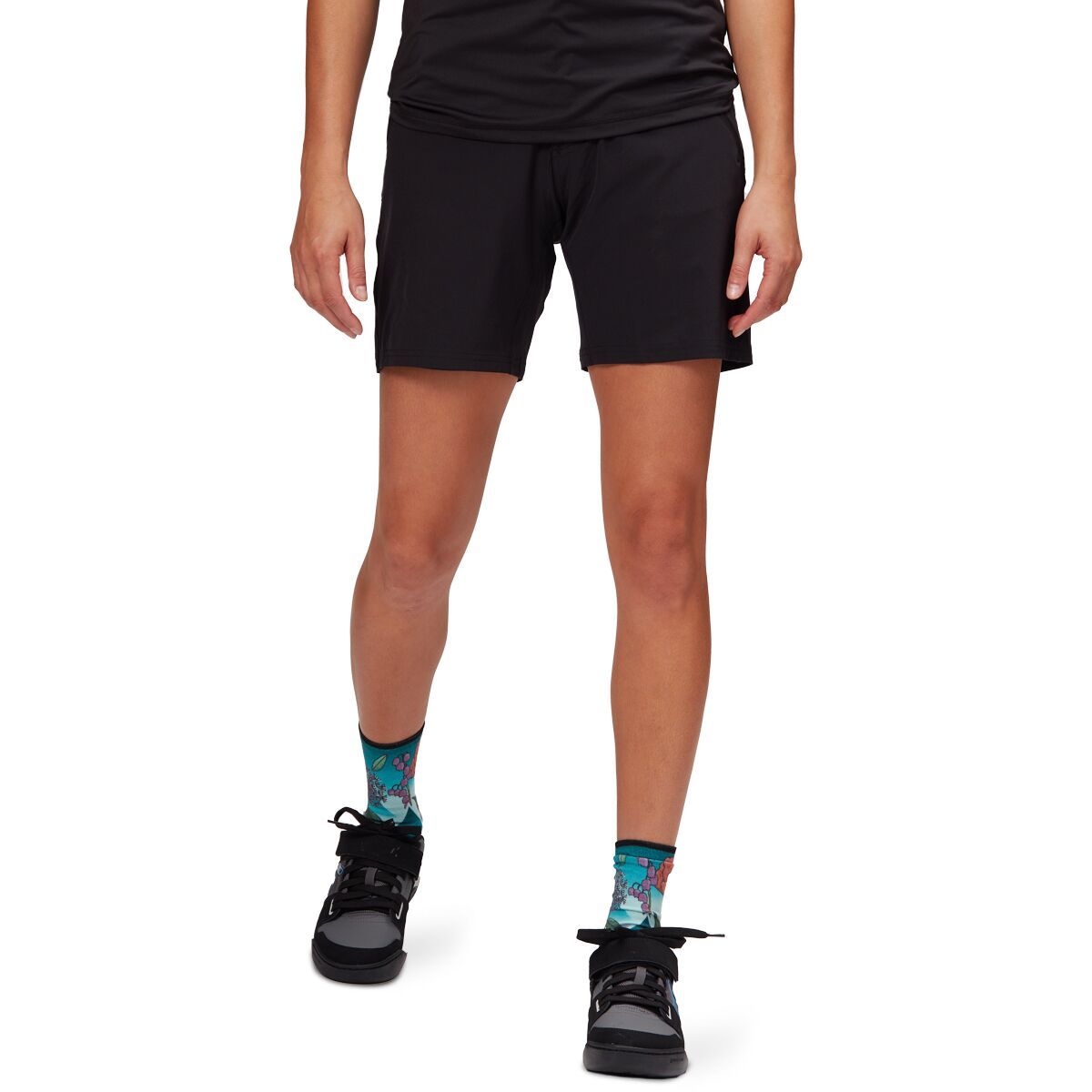 Image of ZOIC Navaeh 7 Short + Essential Liner - Women's Black, M