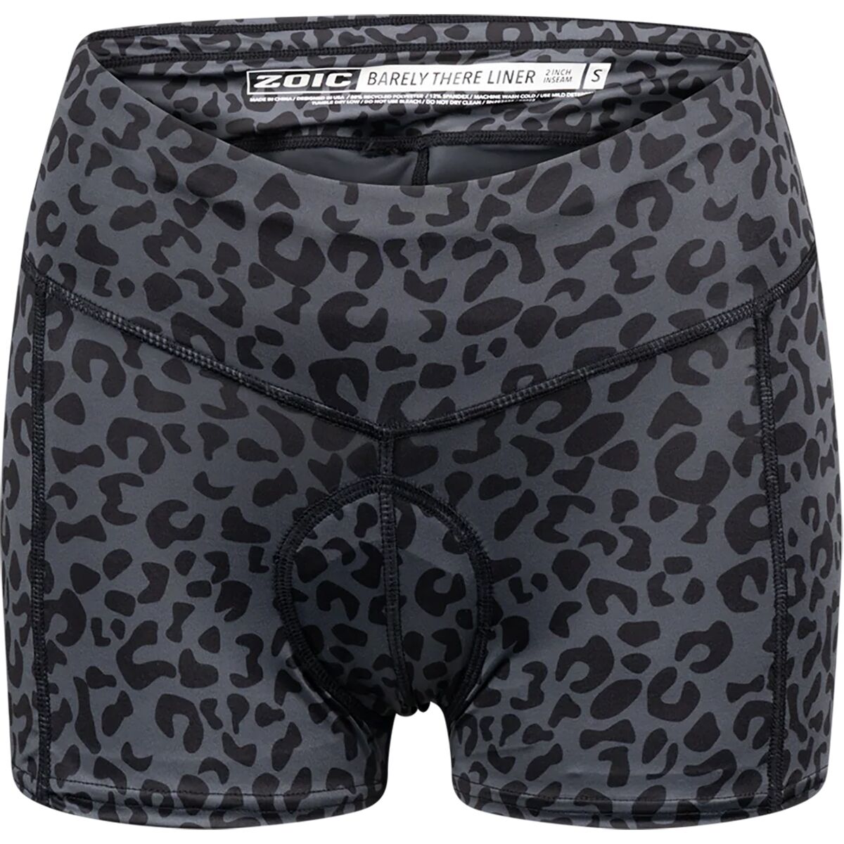 Image of ZOIC Barely There Liner - Women's Black Cheetah, XS