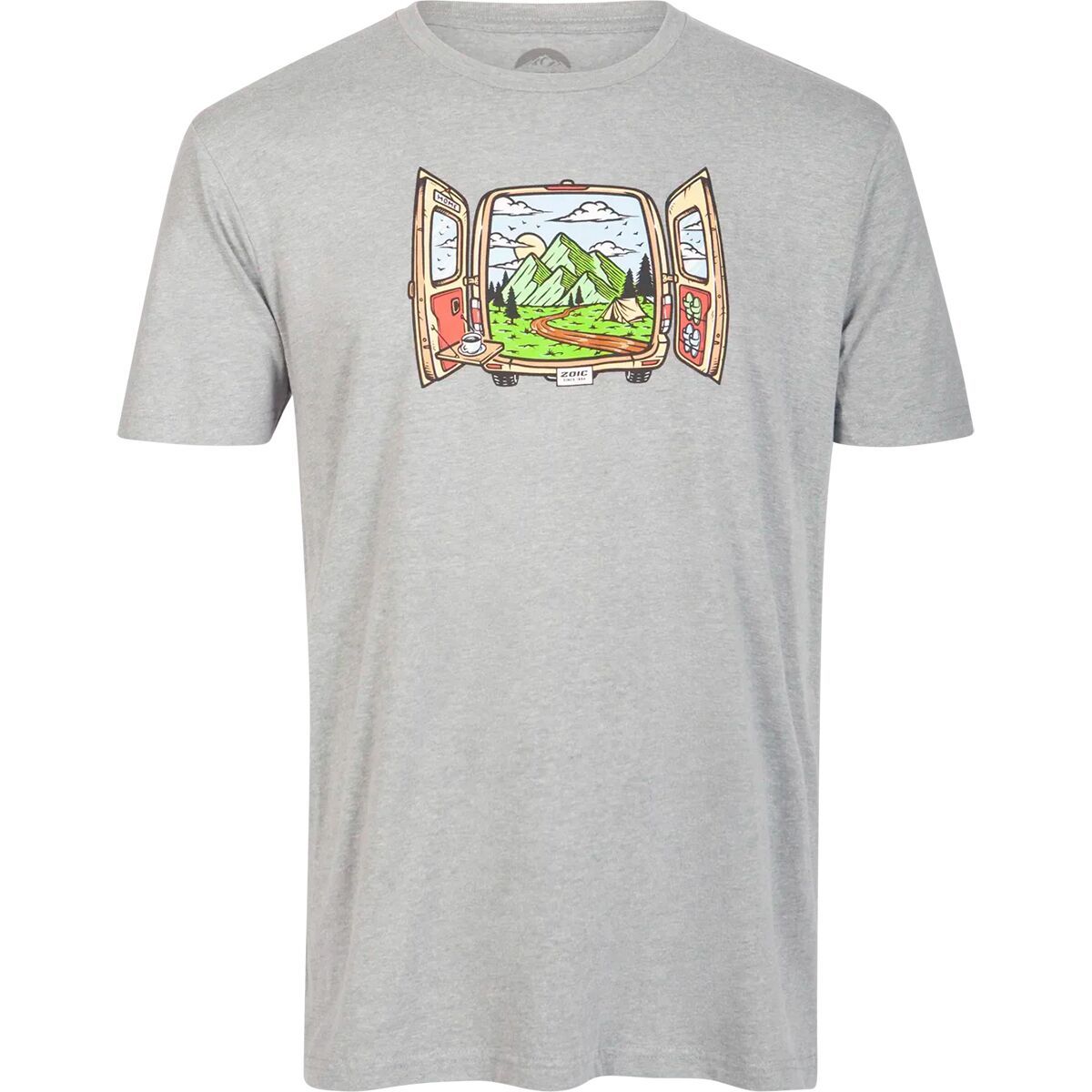 Image of ZOIC Van Life T-Shirt - Men's Dark Grey Heather, XXL