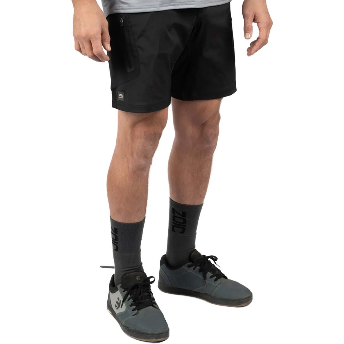 Image of ZOIC Ether 9 Short + Essential Liner - Men's Black, S