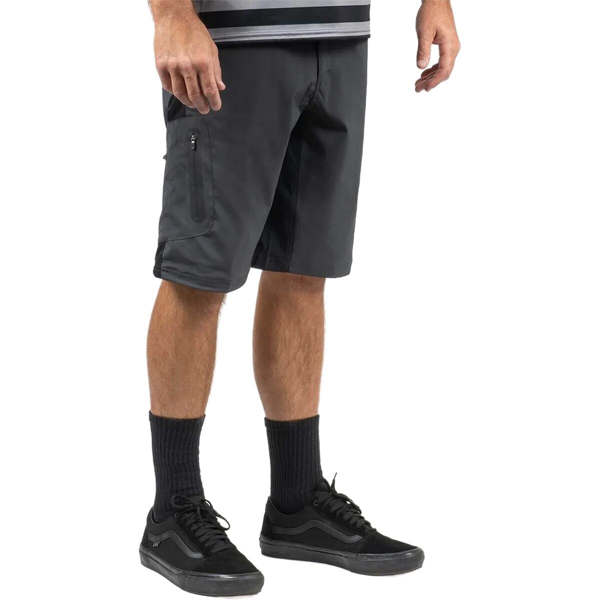 Image of ZOIC Ether 12in Short + Essential Liner - Men's Shadow, XL