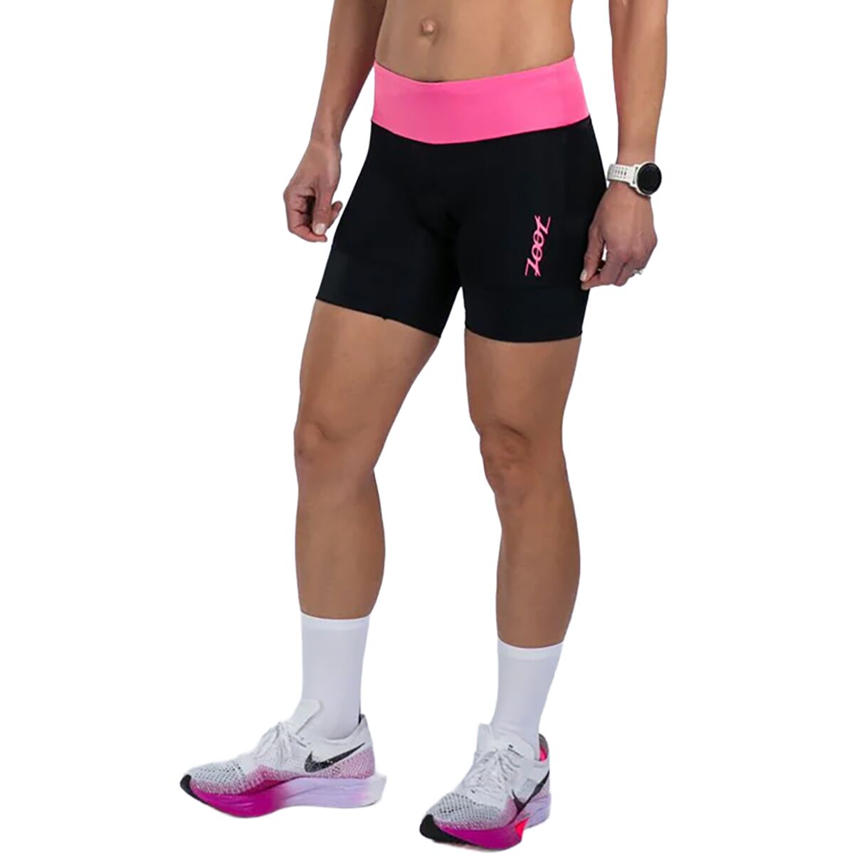 Image of ZOOT Core Tri 6in Short - Women's Bright Pink, M