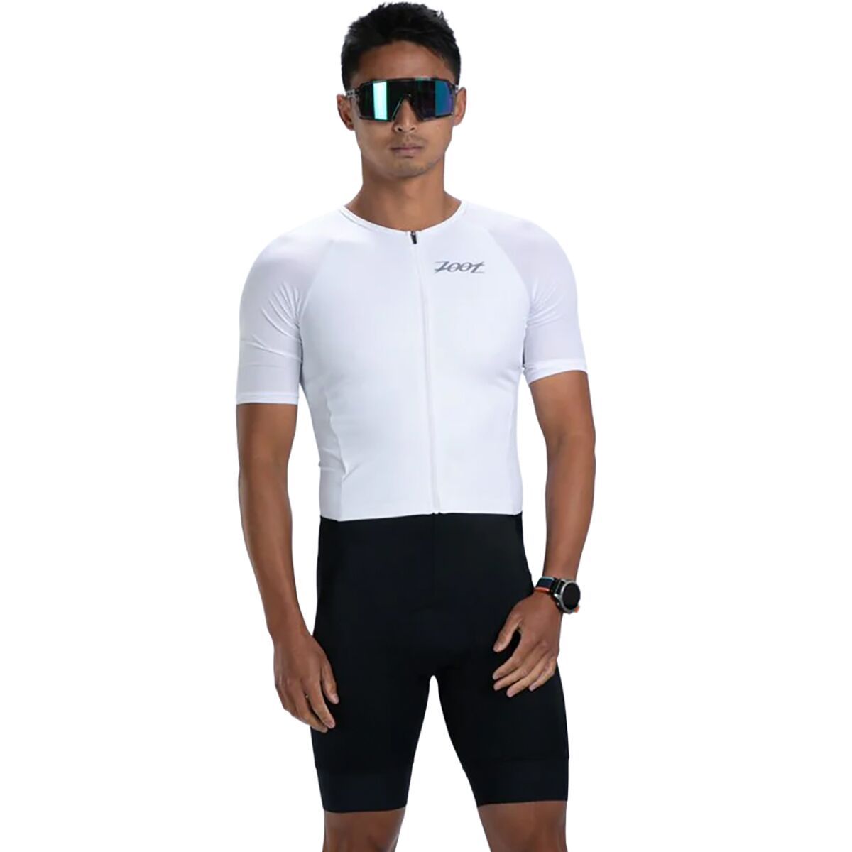 Image of ZOOT Core Tri Aero Full-Zip Racesuit - Men's White, XXL