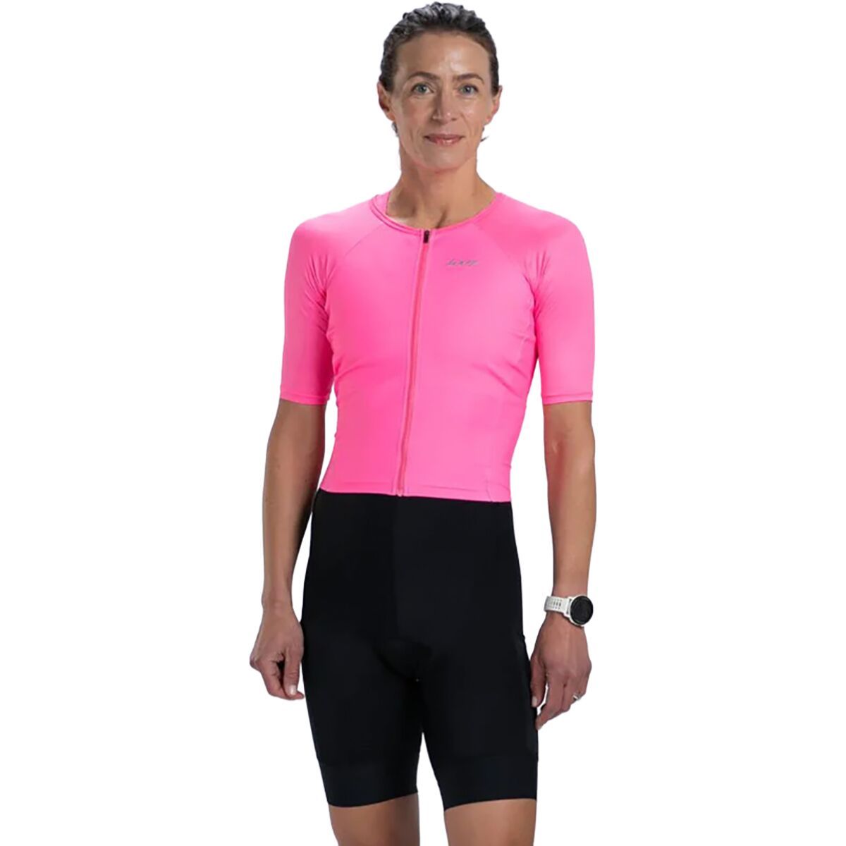 Image of ZOOT Core Tri Aero Full-Zip Racesuit - Women's Bright Pink, L