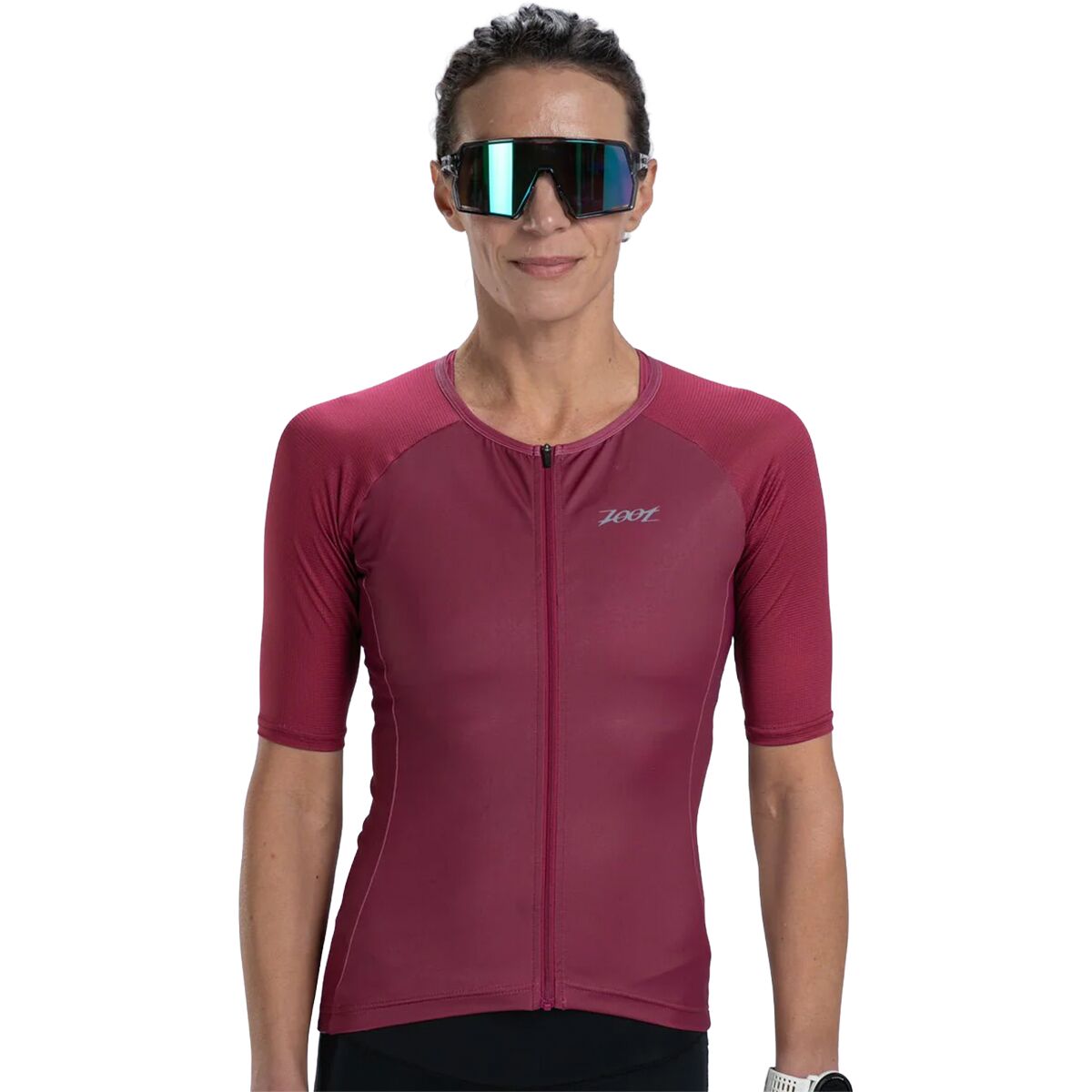 Image of ZOOT Core Tri Short-Sleeve Jersey - Women's Plum, XS