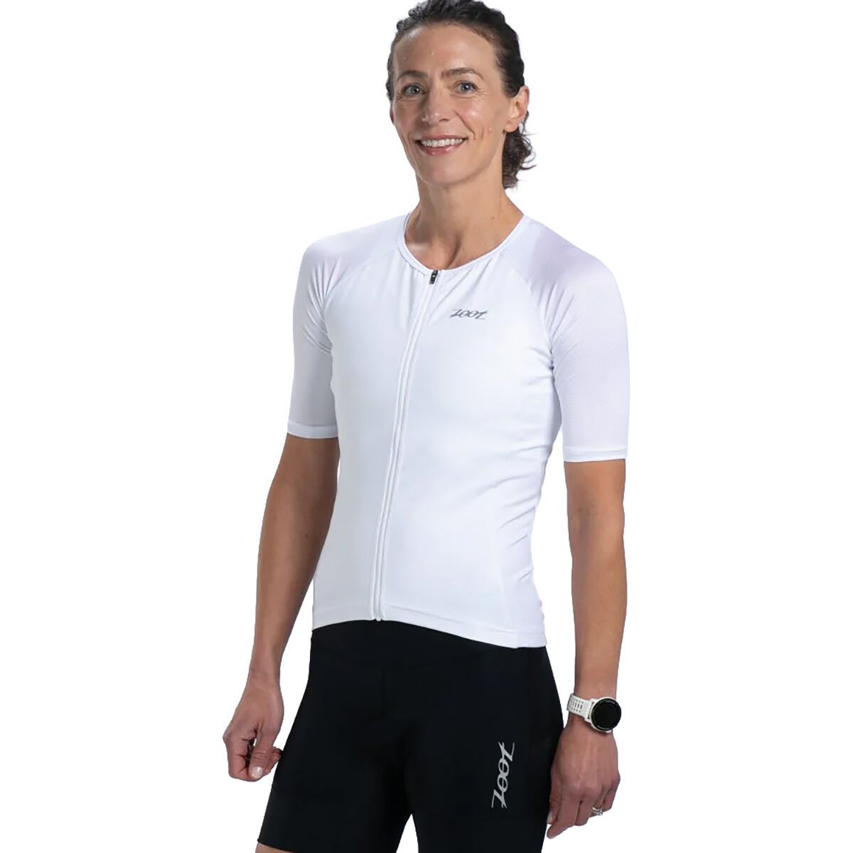 Image of ZOOT Core Tri Short-Sleeve Jersey - Women's White, M