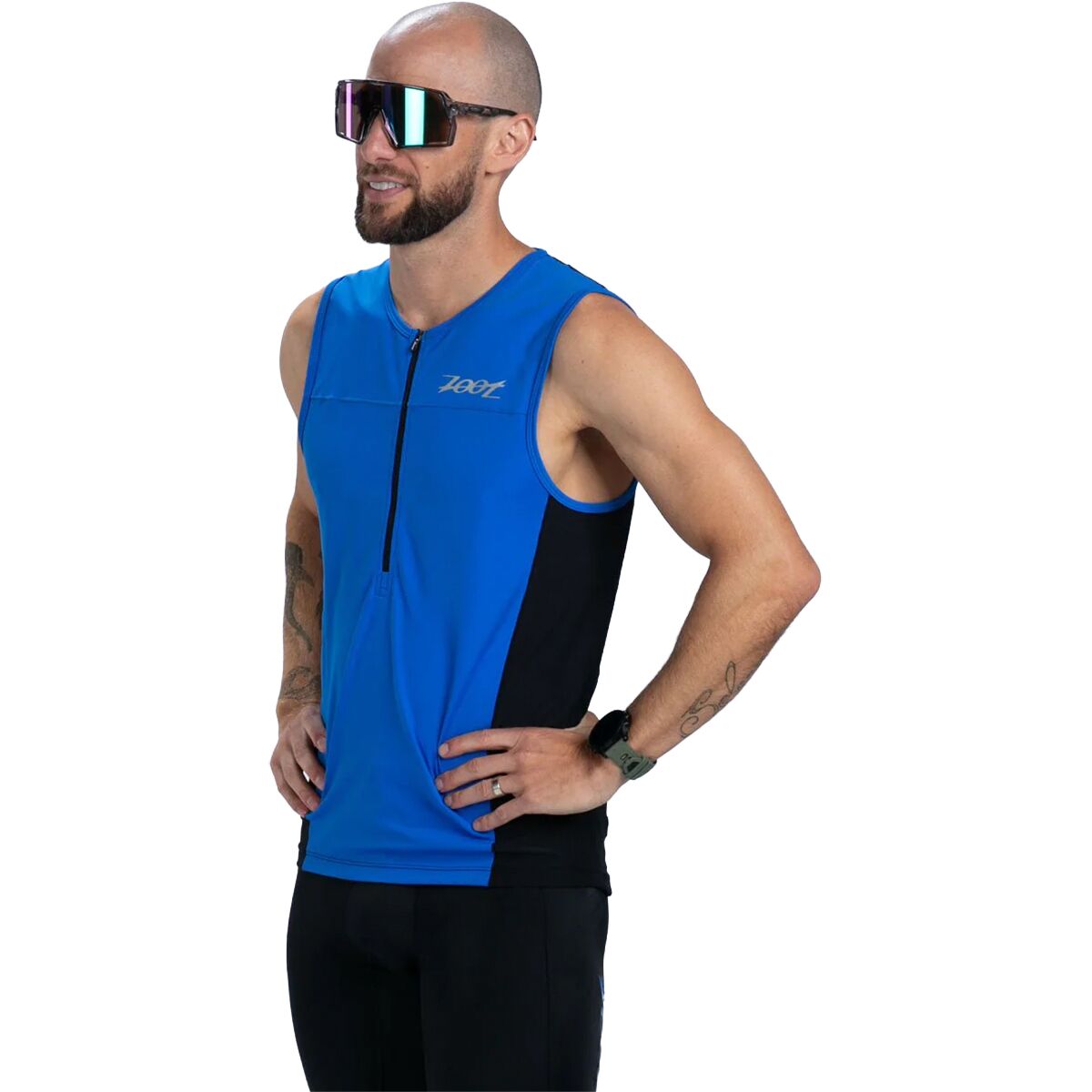 ZOOT ZOOT Core Tri Tank - Men's Ocean Blue, XL - $84.95 at Backcountry.com