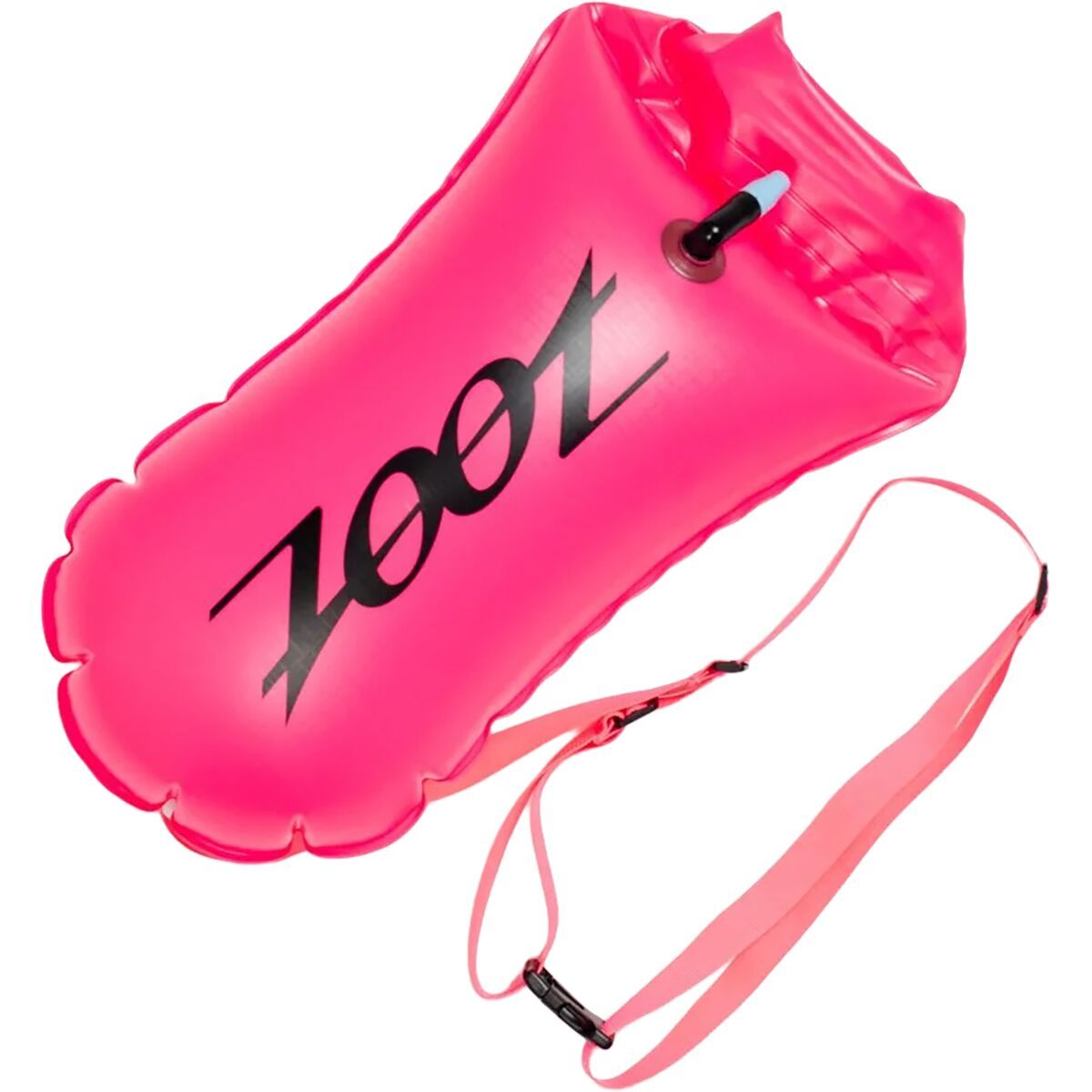 Image of ZOOT Ultra Swim Safety Buoy & Dry Bag Neon Pink, One Size