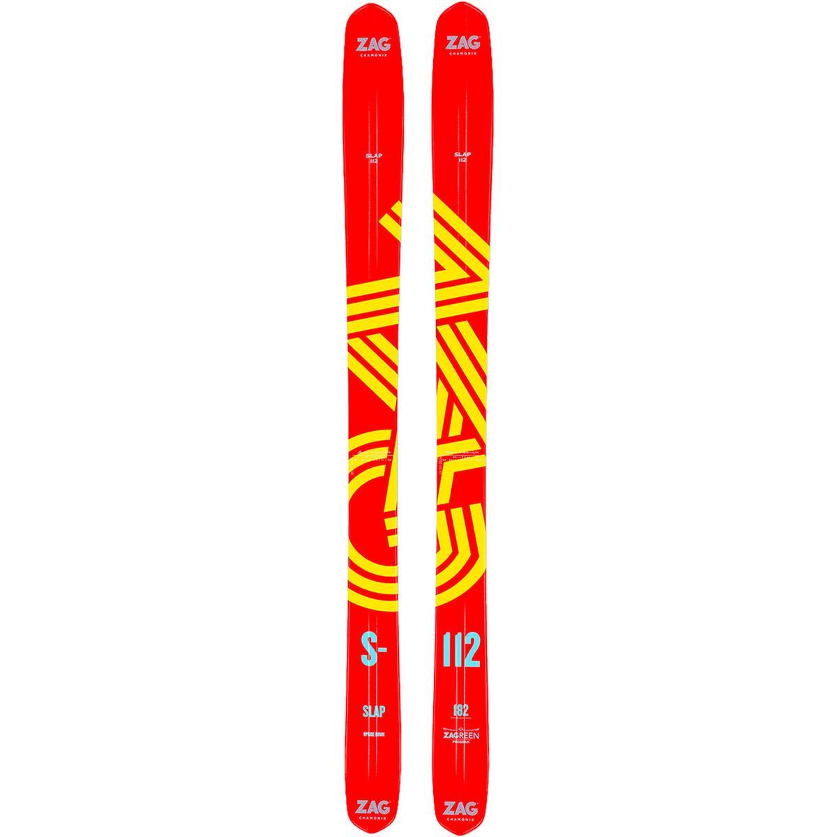 Image of Zag Skis Slap 112 Ski - 2025 Red/Yellow, 176cm