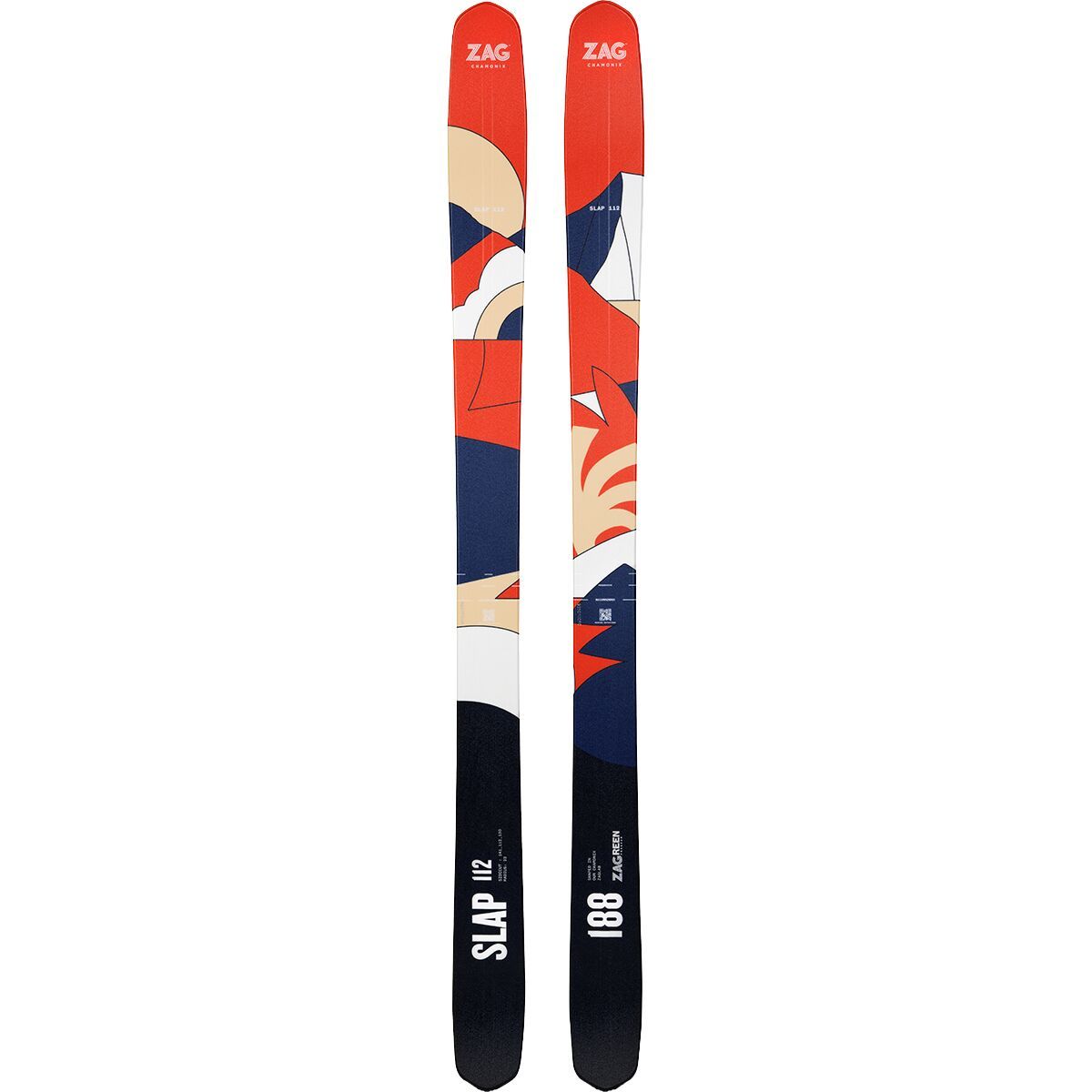 Zag Skis Zag Skis Slap 112 Ski - 2026 Multicolor, 176cm
