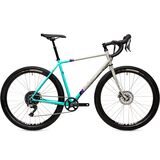 All City Bicycles Gorilla Monsoon GRX Gravel Bike Silver/Blue, 43cm