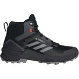 Adidas TERREX Terrex Swift R2 Mid GTX Hiking Shoe - Men's Core Black/Grey Three/Solar Red, 13.0