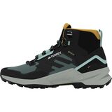 Adidas TERREX Terrex Swift R2 Mid GTX Hiking Shoe - Men's Semi Flash Aqua/Core Black, 14.0