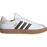 Adidas VL Court 3.0 Shoe - Men's Footwear White/Shadow Brown/Alumina, 12.5