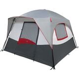 ALPS Mountaineering Big River 4 Tent: 4-Person 3-Season Orange/Charcoal/Light Gray, One Size