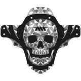 All Mountain Style Mud Guard Skull, One Size