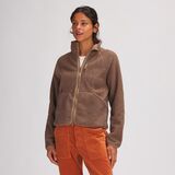 Backcountry GOAT Fleece Zip Front Jacket - Women's Fossil, XL