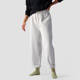 Backcountry Textured Cotton Pull On Pant - Women's Egret Stripe, S