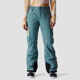 Backcountry Last Chair Stretch Insulated Pant - Women's Goblin Blue/Reseda, XL