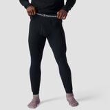 Backcountry Spruces Lightweight Merino Baselayer Bottom - Men's Black, XL