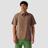 Backcountry Cotton Button-Up - Men's Fossil, XXL
