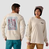 Backcountry Chicago Long-Sleeve Crew T-Shirt Vintage White, S