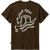 Bearded Goat Safety First T-Shirt - Men's Brown, XS
