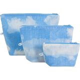 BAGGU Go Pouch Set Clouds, One Size