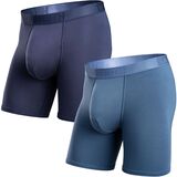 BN3TH Classic Boxer Brief Solid - 2-Pack - Men's Navy/Fog 2 Pack, M